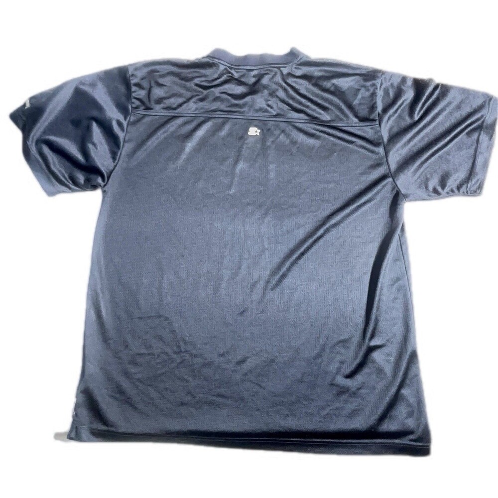 Starter pullover V-neck jersey in navy blue Size Large